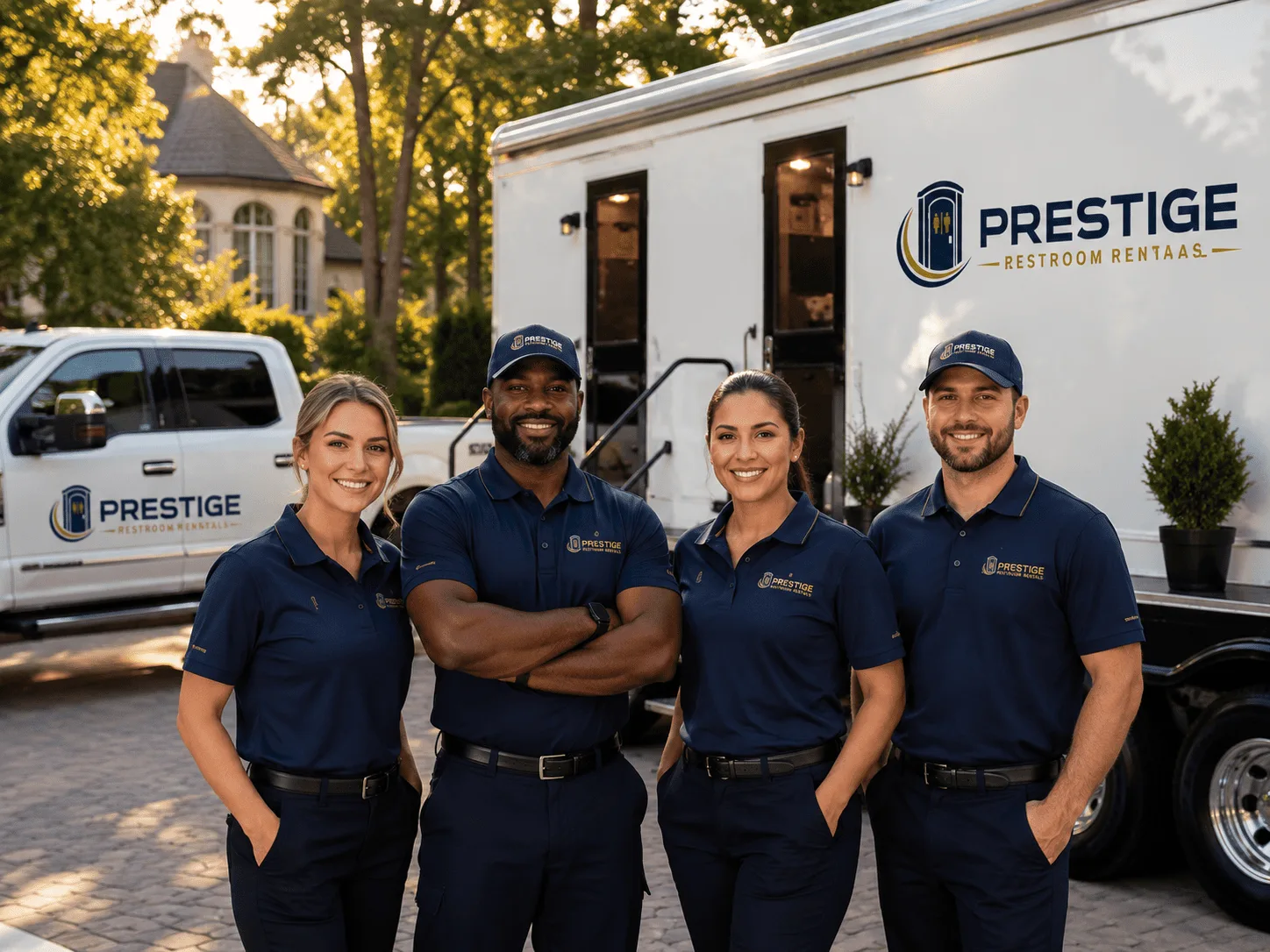 Trusted Luxury Portable Restrooms company in Quinton, AL
